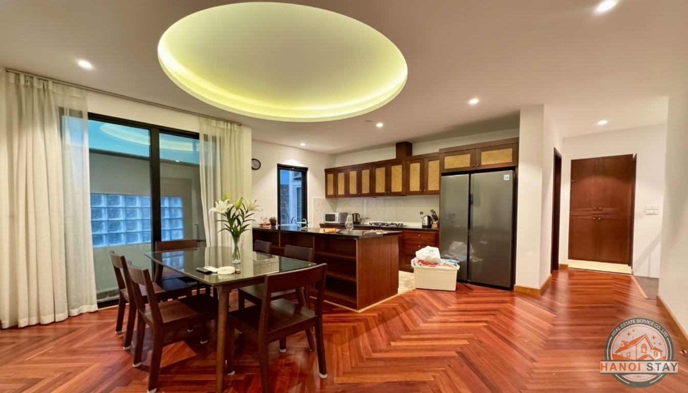 🌿 SPACIOUS 3-BEDROOM DUPLEX APARTMENT WITH LARGE BALCONY | DANG THAI MAI, TAY HO 🌿 2