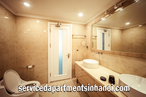 High Classed Furniture Apartment rental in Vinhomes Royal City, Thanh Xuan, Three beds 10