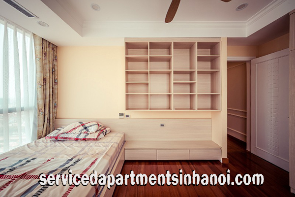 High Classed Furniture Apartment rental in Vinhomes Royal City, Thanh Xuan, Three beds 13
