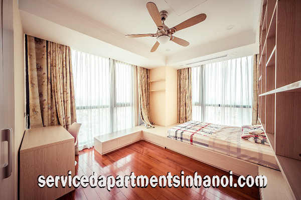 High Classed Furniture Apartment rental in Vinhomes Royal City, Thanh Xuan, Three beds 14
