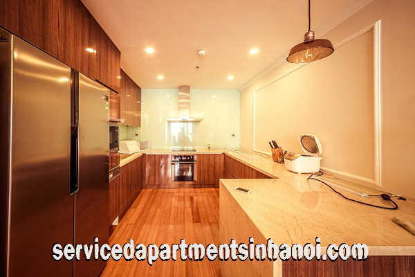 High Classed Furniture Apartment rental in Vinhomes Royal City, Thanh Xuan, Three beds 6