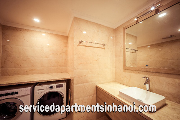 High Classed Furniture Apartment rental in Vinhomes Royal City, Thanh Xuan, Three beds 5
