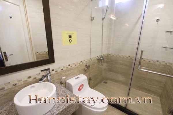 High Floor and Modern One Bedroom Apartment Rental in Truc Bach Area, Ba Dinh 3