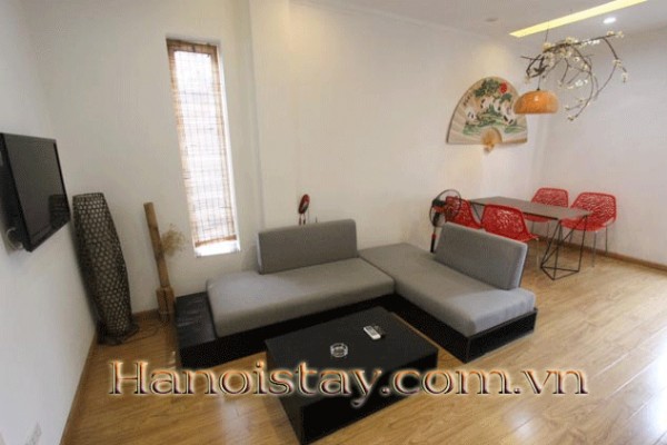 High Floor and Modern One Bedroom Apartment Rental in Truc Bach Area, Ba Dinh 6