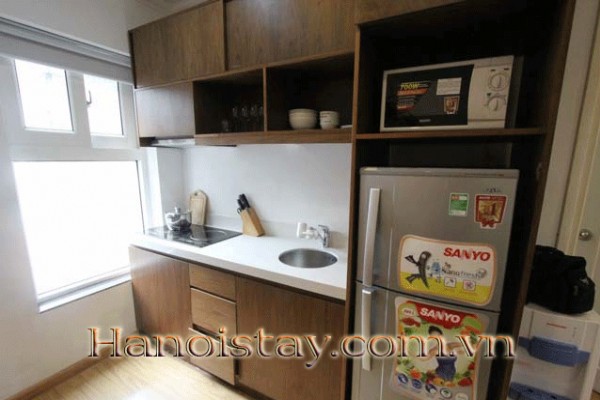 High Floor and Modern One Bedroom Apartment Rental in Truc Bach Area, Ba Dinh 8