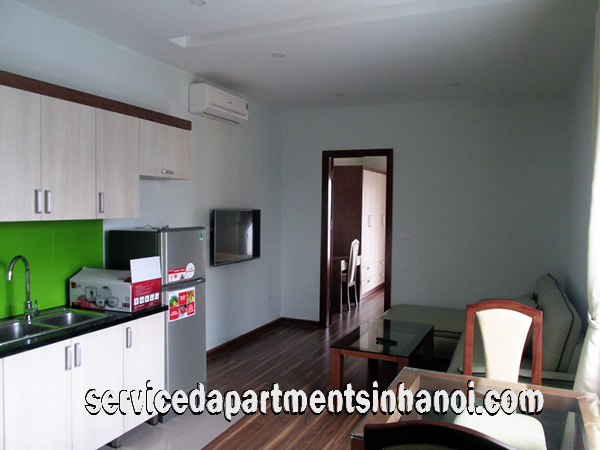 High Floor Bright One Bedroom Apartment Rental in Kim Ma Street, Ba Dinh 2
