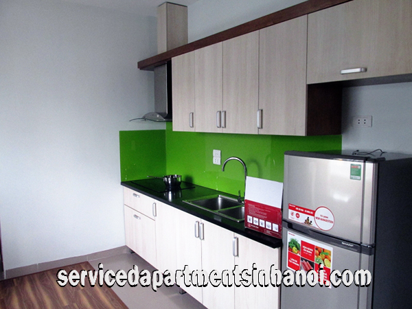 High Floor Bright One Bedroom Apartment Rental in Kim Ma Street, Ba Dinh 3