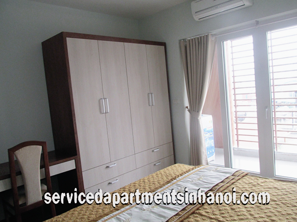 High Floor Bright One Bedroom Apartment Rental in Kim Ma Street, Ba Dinh 5