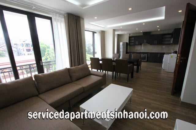 High Floor Luxury Three Bedroom Apartment Rental in To Ngoc Van str, Tay Ho 1