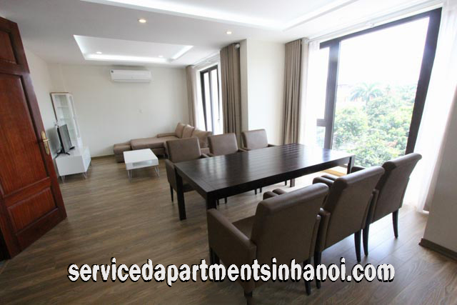 High Floor Luxury Three Bedroom Apartment Rental in To Ngoc Van str, Tay Ho 2