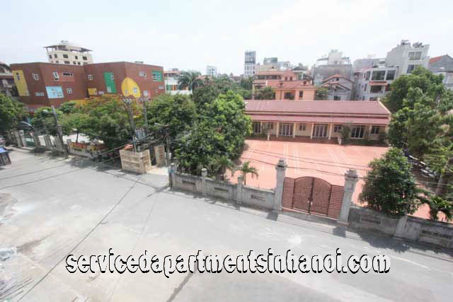 High Floor Luxury Three Bedroom Apartment Rental in To Ngoc Van str, Tay Ho 3