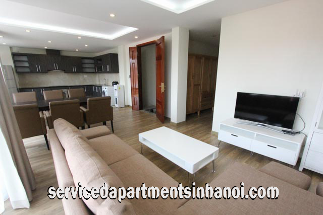 High Floor Luxury Three Bedroom Apartment Rental in To Ngoc Van str, Tay Ho 4