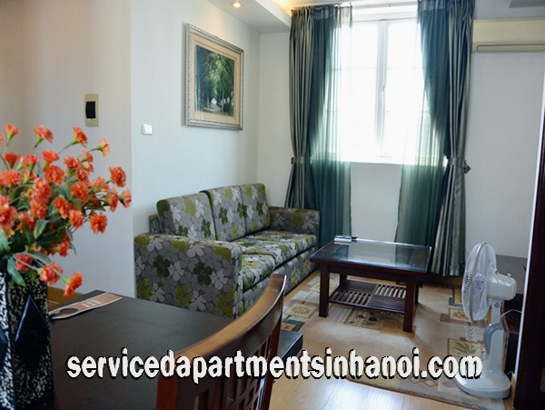 High Floor One Bedroom Apartment Rental near Hanoi Opera House, Hoan Kiem 1