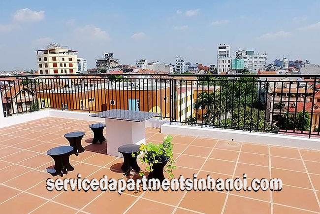 High Floor Two Bed Serviced apartment Rental in To Ngoc Van str, Tay Ho 7