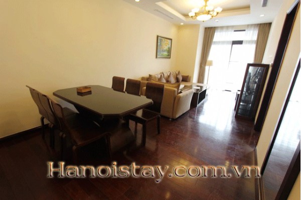 High Floor Two Bedroom Apartment Rental in HongKong Tower Building, Hanoi 1