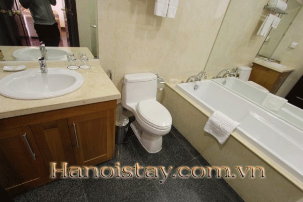 High Floor Two Bedroom Apartment Rental in HongKong Tower Building, Hanoi 2