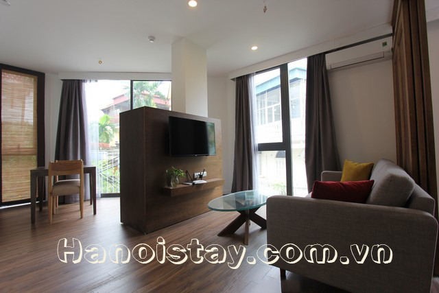 High Quality Fully furnished Serviced Apartment Rental in Dao Tan street, Ba Dinh 2