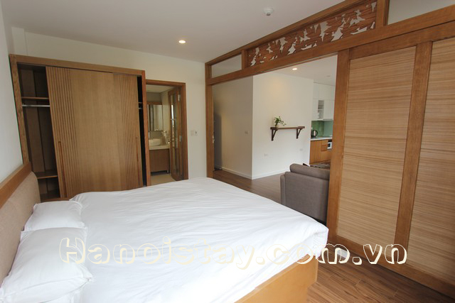 High Quality Fully furnished Serviced Apartment Rental in Dao Tan street, Ba Dinh 4