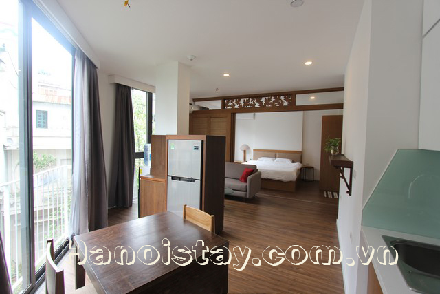 High Quality Fully furnished Serviced Apartment Rental in Dao Tan street, Ba Dinh 9