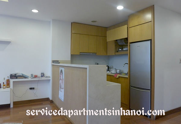 High quality lake view apartment for rent in Truc bach, two beds, balcony 4
