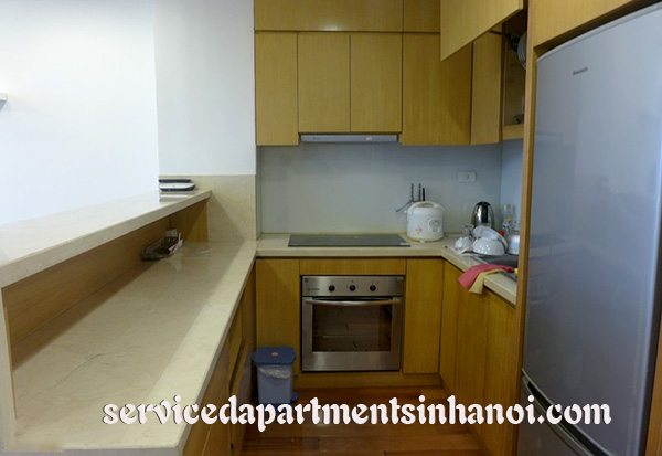 High quality lake view apartment for rent in Truc bach, two beds, balcony 6