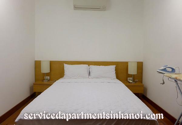 High quality lake view apartment for rent in Truc bach, two beds, balcony 7