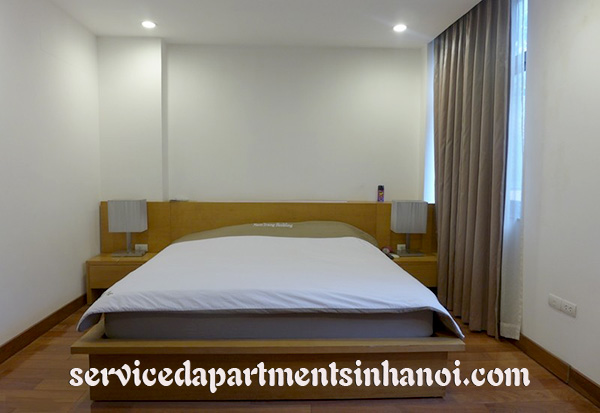 High quality lake view apartment for rent in Truc bach, two beds, balcony 8