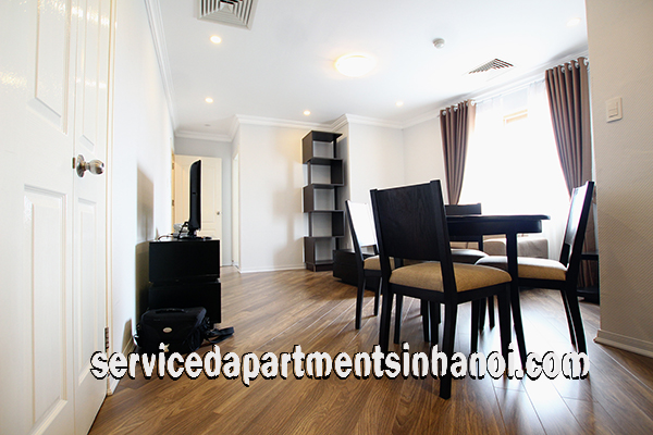 High quality one bedroom apartment for rent in Truc Bach lake with swimming pool 1