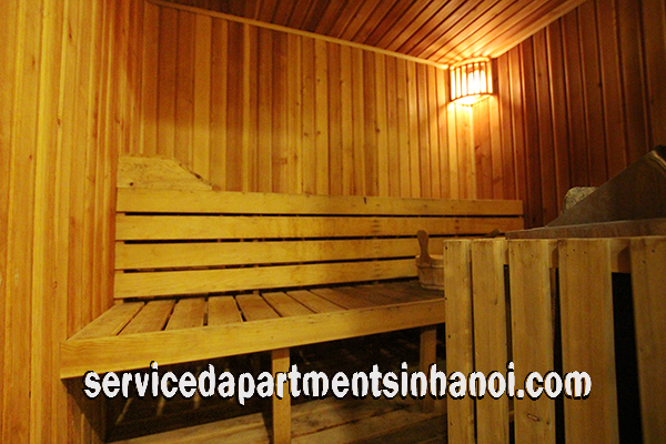 High quality one bedroom apartment for rent in Truc Bach lake with swimming pool 14