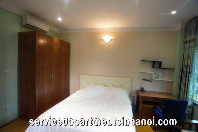 High Quality serviced apartment for rent in Nguyen Phong Sac Str, high floor, 750$/month 3