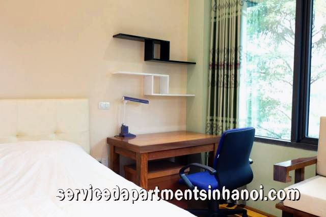 High Quality serviced apartment for rent in Nguyen Phong Sac Str, high floor, 750$/month 5