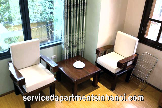 High Quality serviced apartment for rent in Nguyen Phong Sac Str, high floor, 750$/month 7