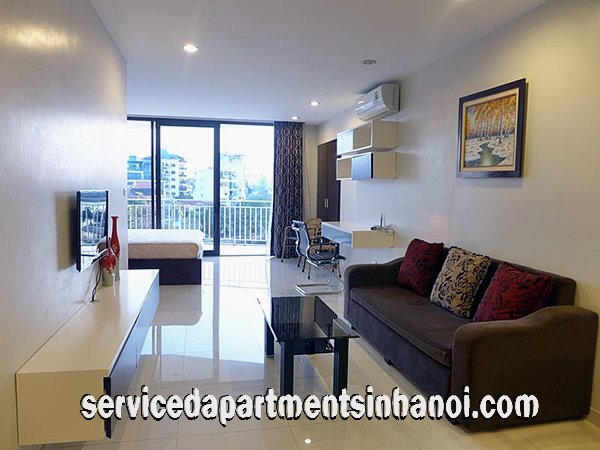 High Quality serviced apartment in Truc Bach, Lake view, small balcony 1