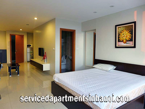 High Quality serviced apartment in Truc Bach, Lake view, small balcony 4