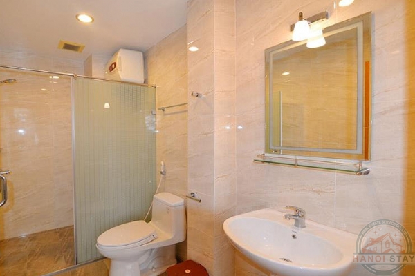 High Quality serviced apartment in Truc Bach, Lake view, Small balcony 3