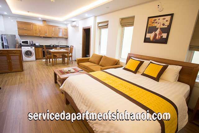 High Quality Serviced Apartment Rental Close to Xa Dan Street, Dong Da 1