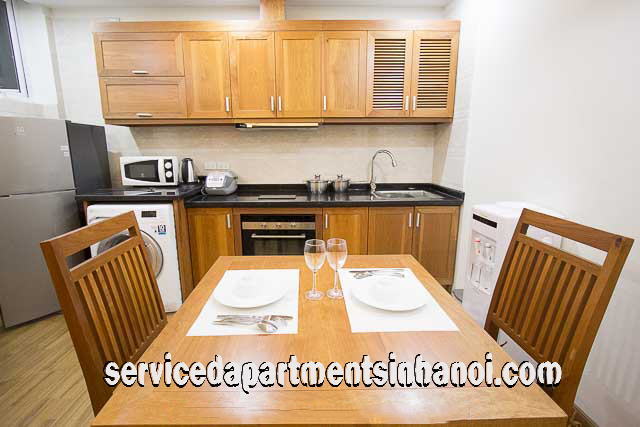 High Quality Serviced Apartment Rental Close to Xa Dan Street, Dong Da 9