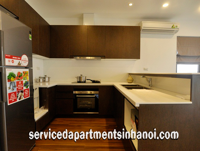 High Quality Two Bedroom Serviced Apartment Rental in To Ngoc Van street, Tay Ho 3