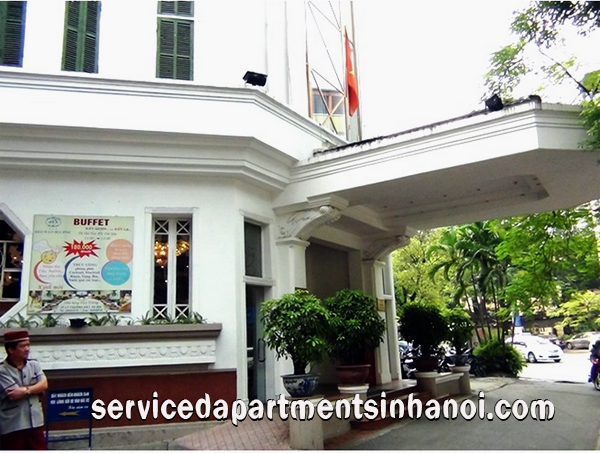 Hoa Binh Hotel Apartment near Hoan Kiem Lake for rent, Full services 3