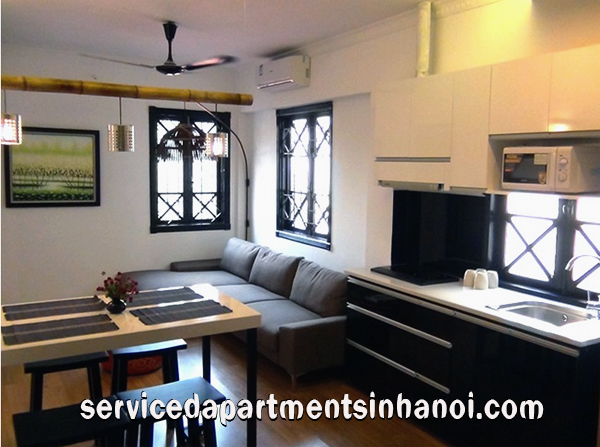 Hoa Binh Hotel Apartment near Hoan Kiem Lake for rent, Full services 5