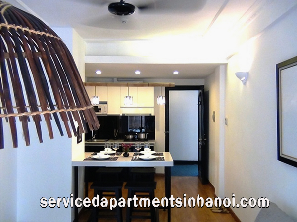 Hoa Binh Hotel Apartment near Hoan Kiem Lake for rent, Full services 6