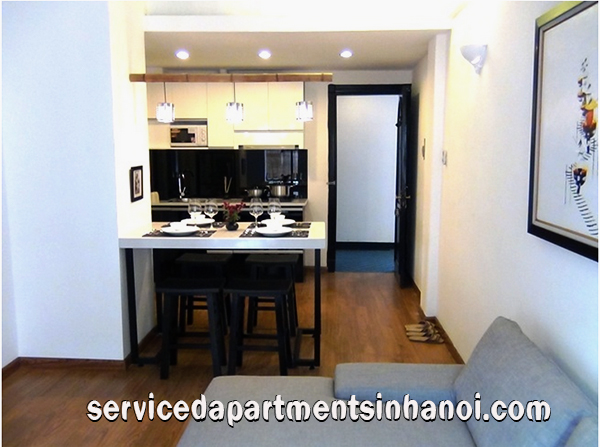 Hoa Binh Hotel Apartment near Hoan Kiem Lake for rent, Full services 7