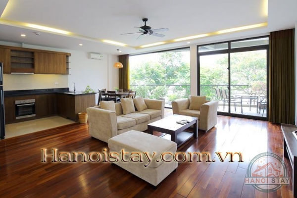 *Impressing your eyes with this fabulous lake view 03 bedroom apartment for rent in Tay Ho, large balcony* 6