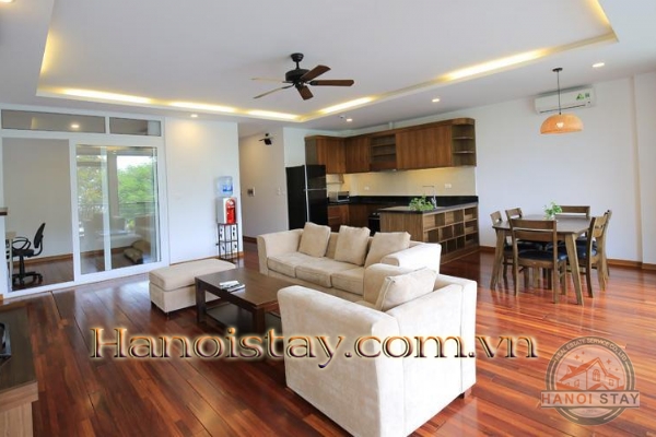*Impressing your eyes with this fabulous lake view 03 bedroom apartment for rent in Tay Ho, large balcony* 7