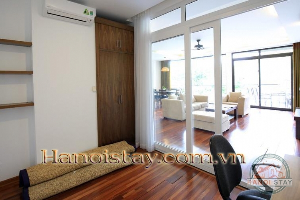 *Impressing your eyes with this fabulous lake view 03 bedroom apartment for rent in Tay Ho, large balcony* 12