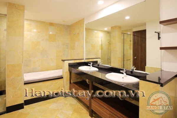 *Impressing your eyes with this fabulous lake view 03 bedroom apartment for rent in Tay Ho, large balcony* 20