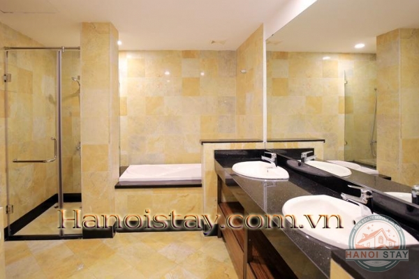 *Impressing your eyes with this fabulous lake view 03 bedroom apartment for rent in Tay Ho, large balcony* 21