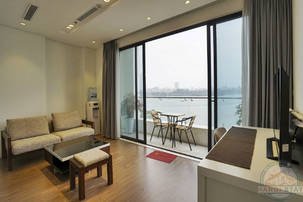 Lake View 01 BR Apartment Rental in Yen Phu Area, Tay Ho 1