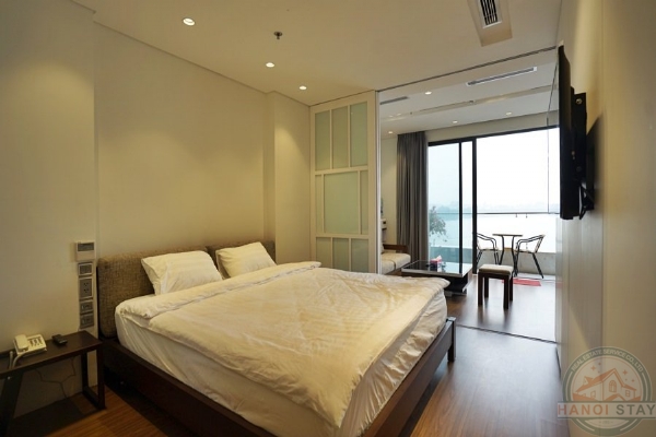 Lake View 01 BR Apartment Rental in Yen Phu Area, Tay Ho 4