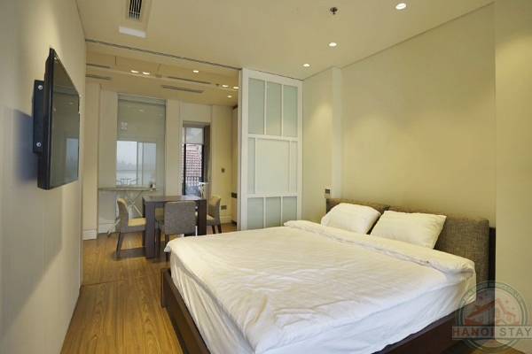 Lake View 01 BR Apartment Rental in Yen Phu Area, Tay Ho 11
